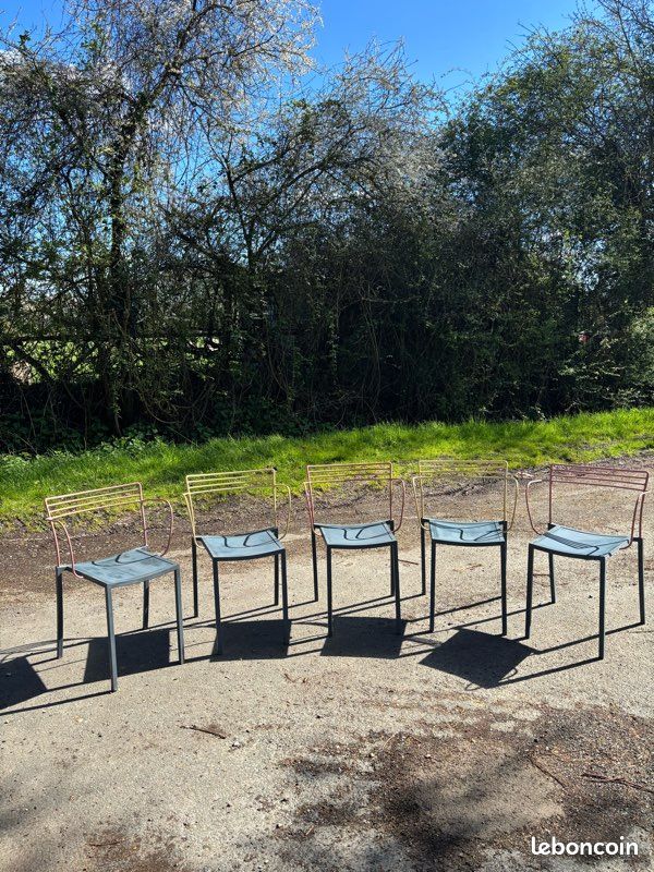 5 fauteuil, chaise « piccolo » de Pascal Mourgue pour Fermob (image 2)