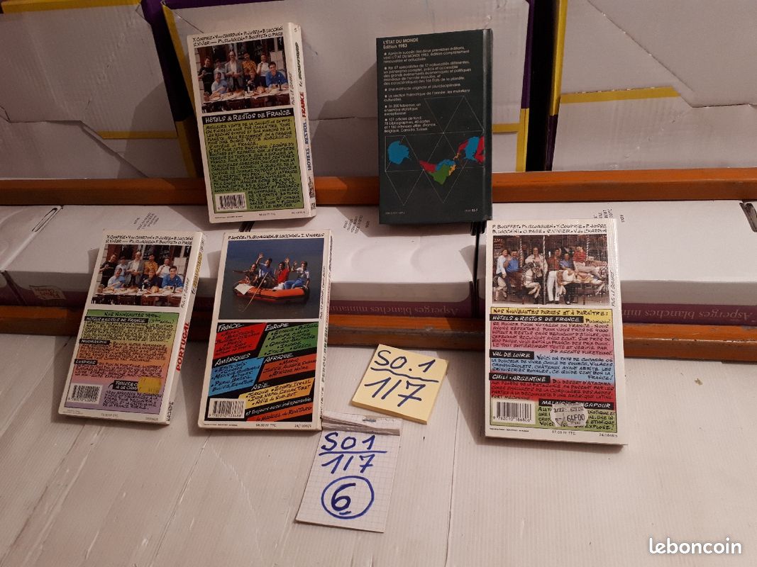 Réf ( so1 =1/7 )(6) 5 livres divers (image 2)