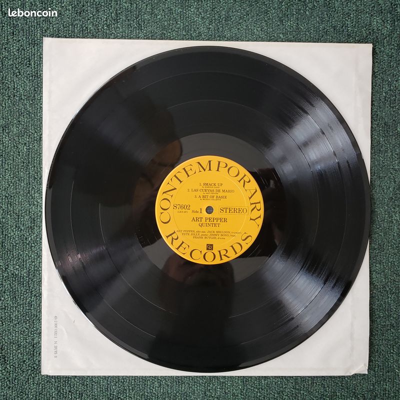 ART PEPPER QUINTET SMACK UP - Vinyle USA (image 3)
