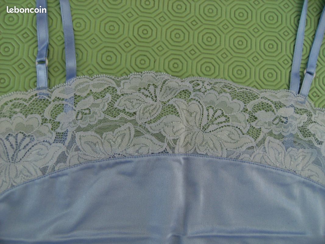 Caraco Top été VINTAGE JEAN BIOLAY - Couleur Tilleul - Neuf Avec étiquettes