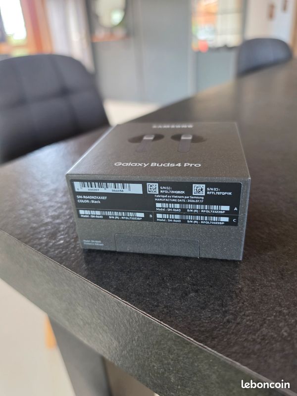 Samsung galaxy buds 4 pro neuf, boîte scellée (image 3)