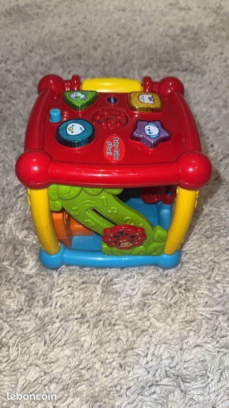 Cube d’éveil VTech Baby – Jouet interactif évolutif (image 3)