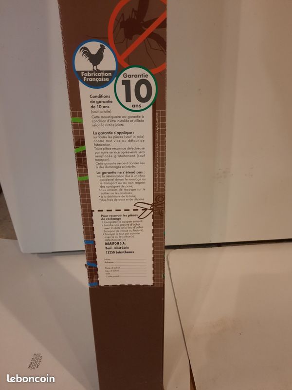Moustiquaire en aluminium recoupable pour fenêtre (image 10)