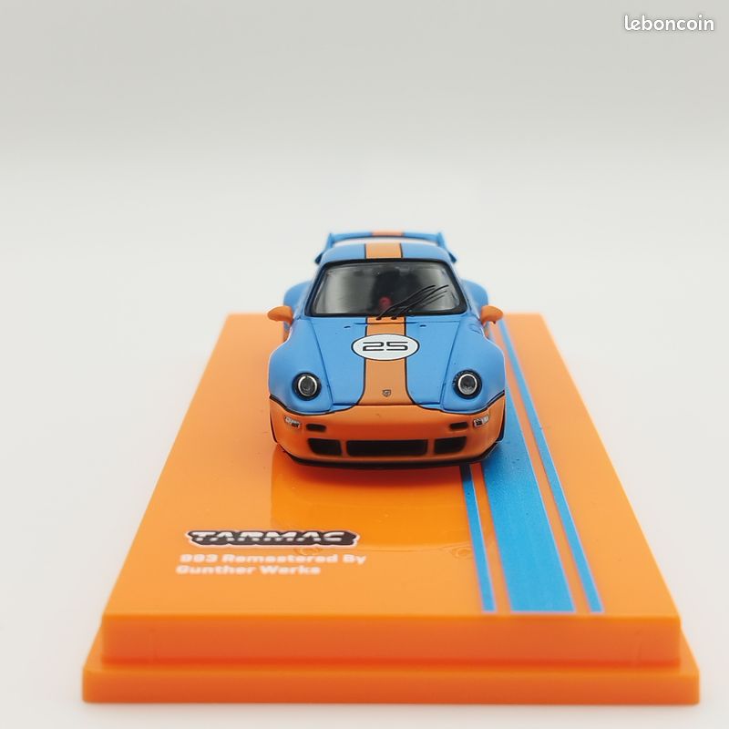 Porsche 911 993 Carrera Turbo Tiptronic 1/43 - MR Collection, Résine, état Excellent