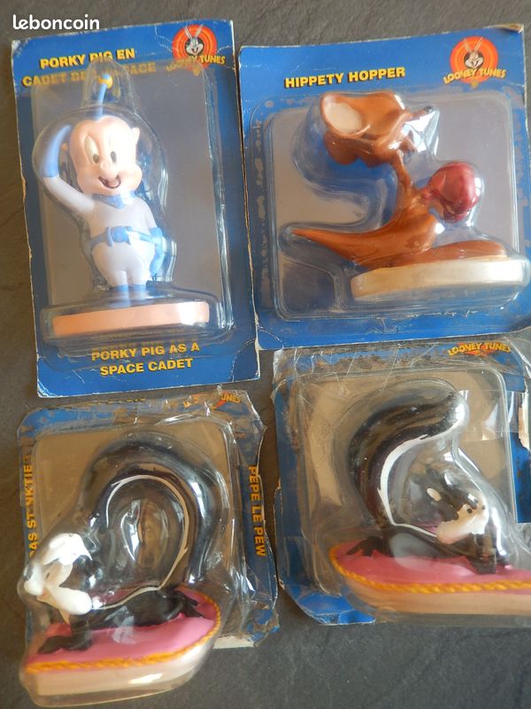 Figurine Bugs Bunny Rocker - Looney Tunes- Warner Bros - 1994 - Très