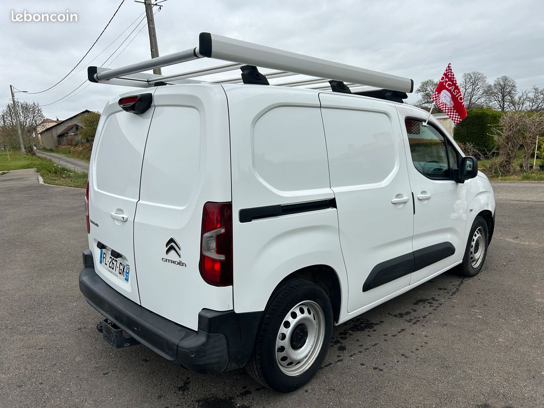 CITROEN BERLINGO 1.5L HDI 130Cv BOITE 6 VITESSES GPS CAMERA 10/2019 72400Kms 10750ht (image 7)