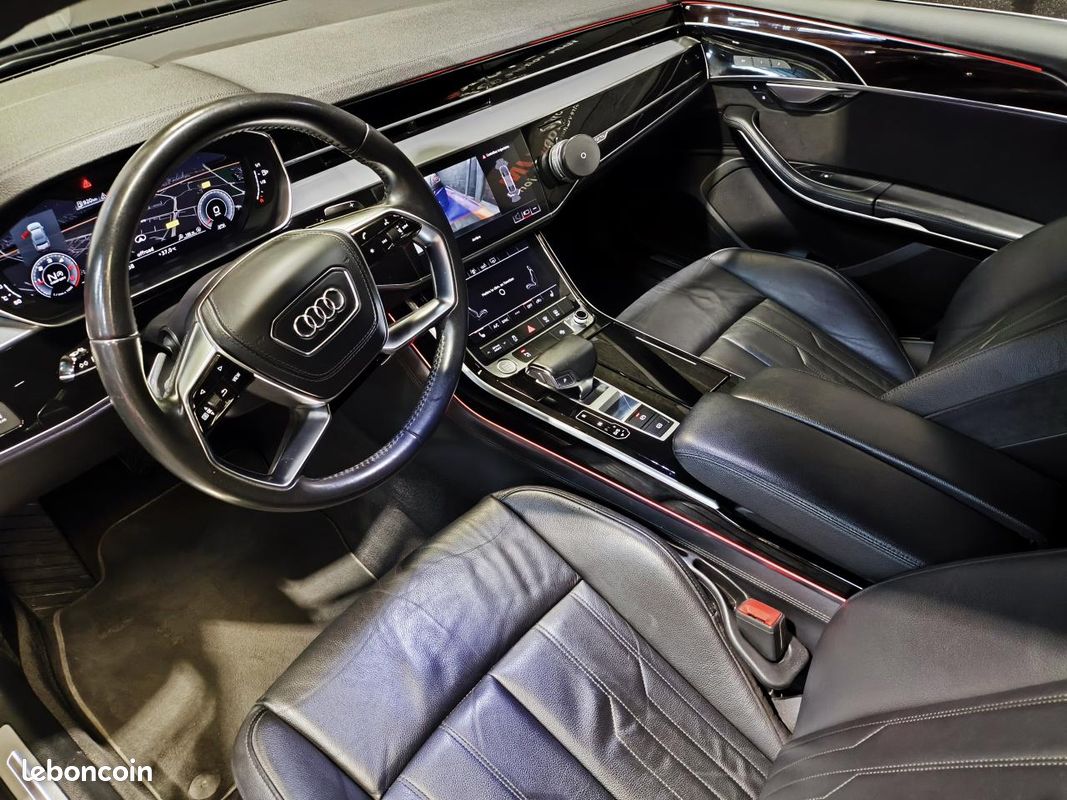 AUDI A8 Quattro 3.0 V6 50 TDI - 286 - BVA Tiptronic 2018 BERLINE Limousine Avus Extended PHASE 1 (image 11)