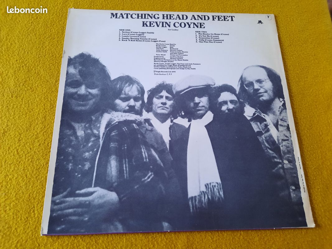 Vinyle Kevin Coyne "Matching head and feet" (image 2)