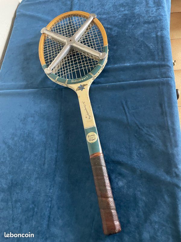 Raquette de tennis Caravelle Snauwaert Tissu Cuir Poignée Rétro Extraordinaire Trio Badminton - Canada