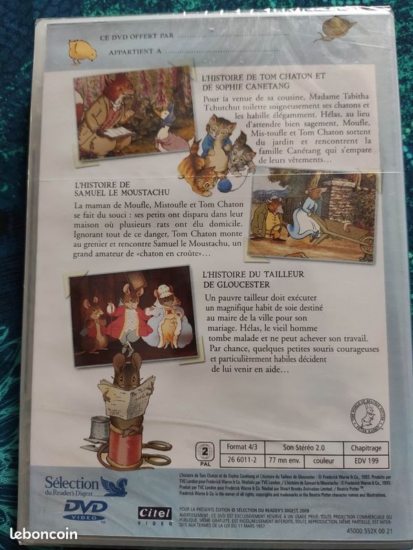 Lot DVD Beatrix Potter (image 7)