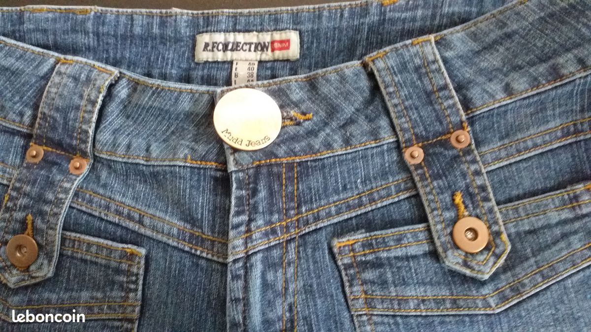 Jeans MUDD JEANS comme neuf (image 3)