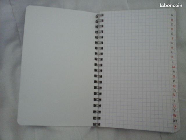 Répertoire alphabétique - Cahier et carnet répertoire Répertoire alphabétique - Cahier et carnet répertoire