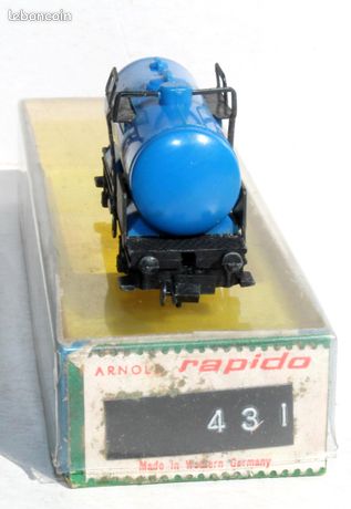 Arnold rapido n 1/160 0302 wagon citerne bp, transport essence db hamburg 588 - Collection