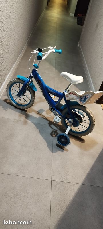 Vélo enfant Reine des Neiges (image 2)