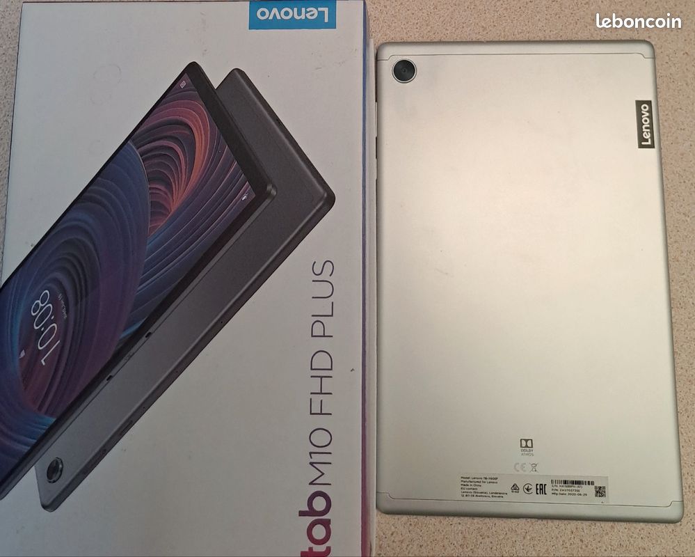 Lenovo Tab M10 2nd Génération - État Excellent (image 2)