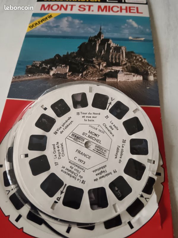 View-Master Rainbow Brite – Pochette 3 Disques 3D (Français, Neuf)