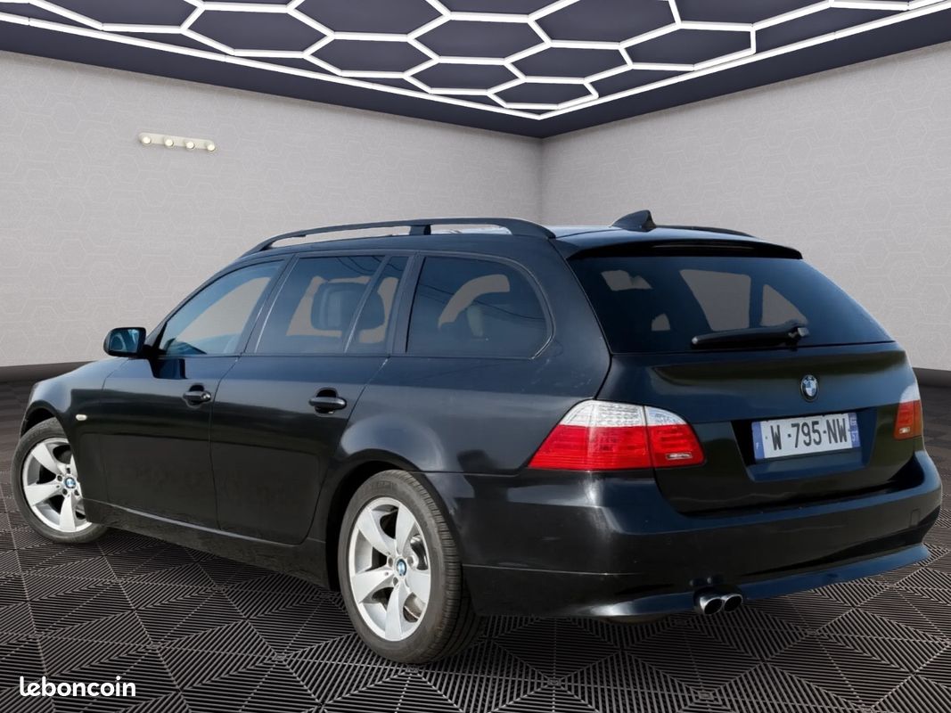 BMW 525d Touring Steptronic 197ch BVA - Cuir GPS Xénon Régulateur (image 4)