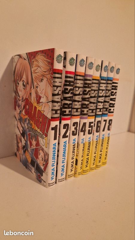 Manga CRASH  T1 à 8 (image 1)