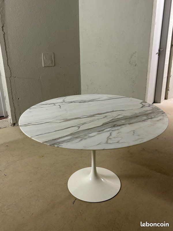 Table KNOLL EN MARBRE (image 2)