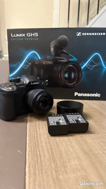 Pack Appareil Photo Panasonic Lumix GH5 Occasion - Avec 2 Objectifs, Sac Et Accessoires