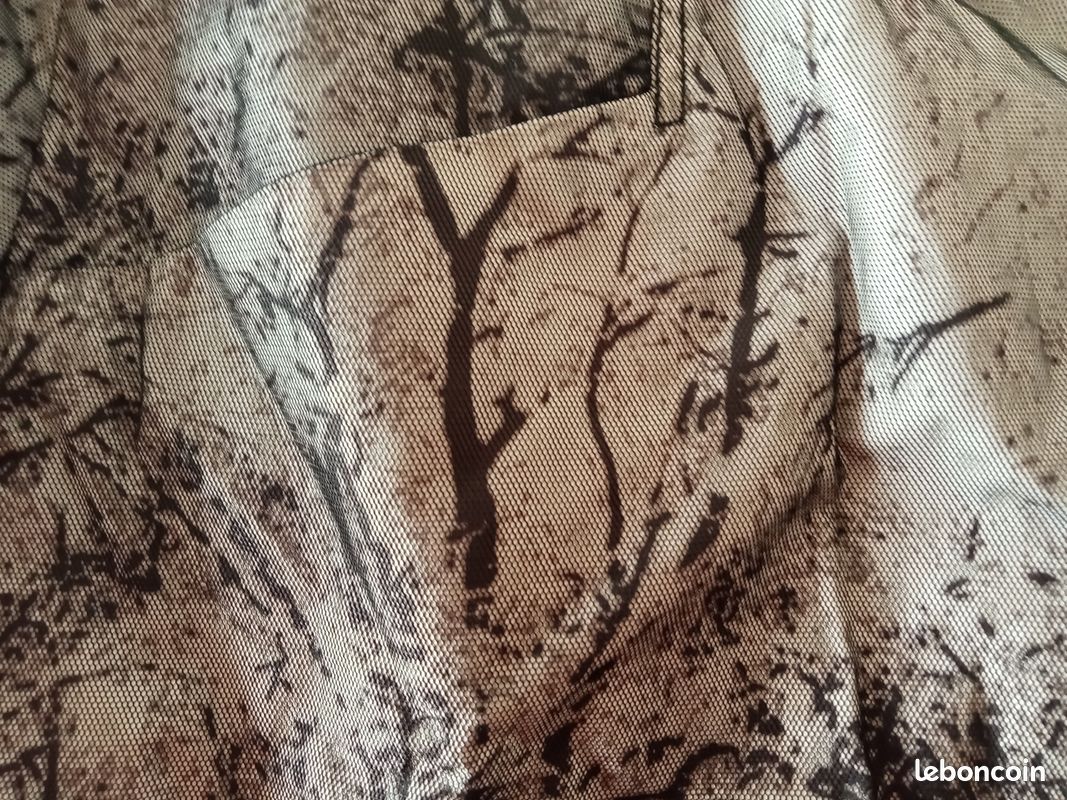 Manteau VIRGINIE ET MOI taille 40 gris et noir (image 3)