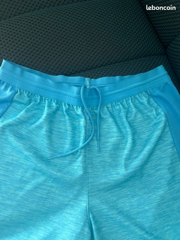 Short Olympique de Marseille Puma Bleu Ciel Chine – Taille S (image 4)