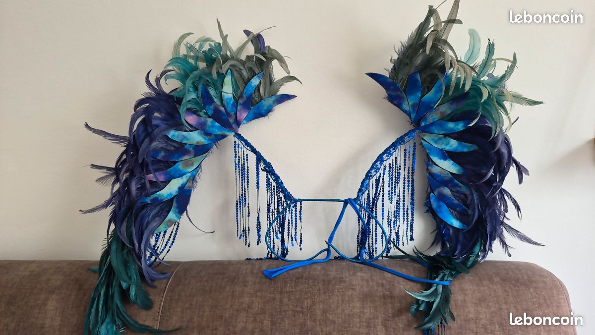 Costume Ailes D’Aigle Adulte – Accessoires Ailes Oiseau Pour Cosplay, Carnaval Et Séance Photo – Bretelles Réglables
