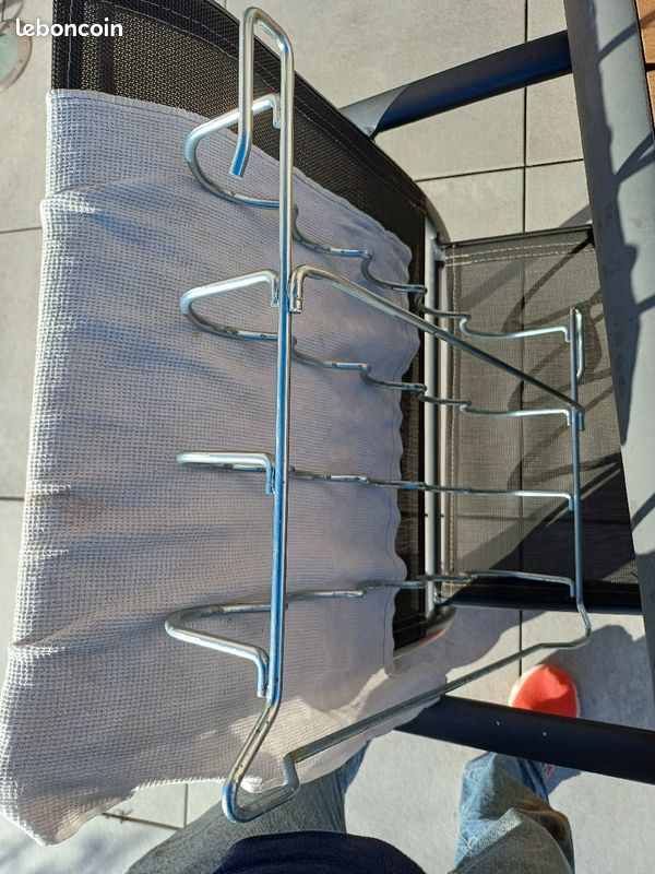 Support de bouteilles en inox de réfrigérateur Liebherr KES4260 (image 2)