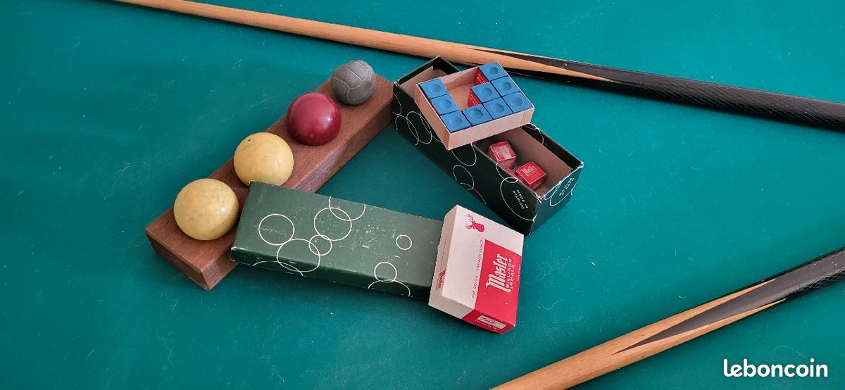 Billard français réversible en table (image 8)
