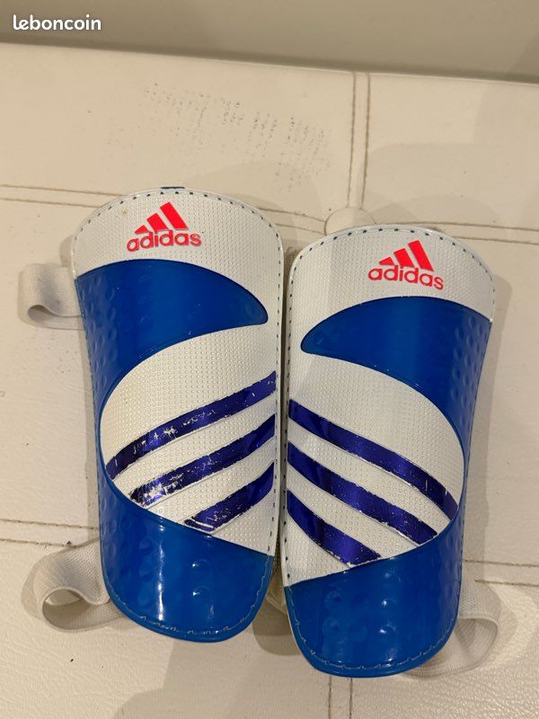 Protège tibia Adidas F50 blanc Sport Plein air