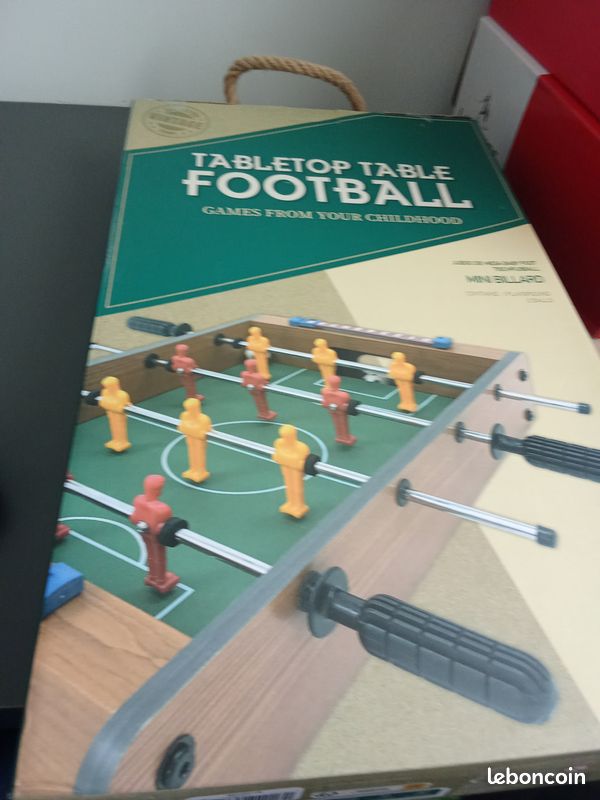 Mini baby‑foot de table – Mister Gadget – Tabletop football – Compact & portable (image 4)