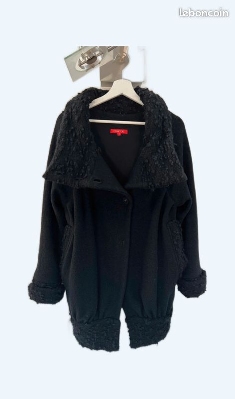 Manteau noir Chacok (image 1)