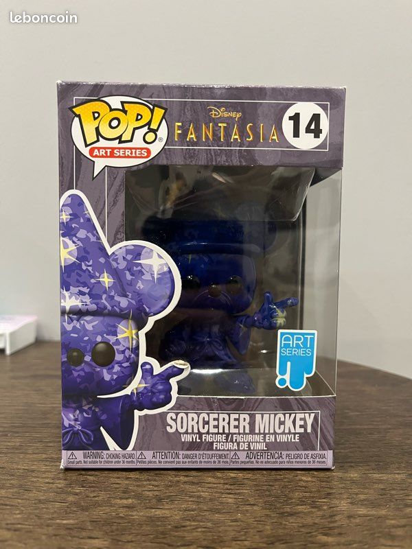 Funko Pop Art Series – Sorcerer Mickey (Fantasia) n°14 - Collection