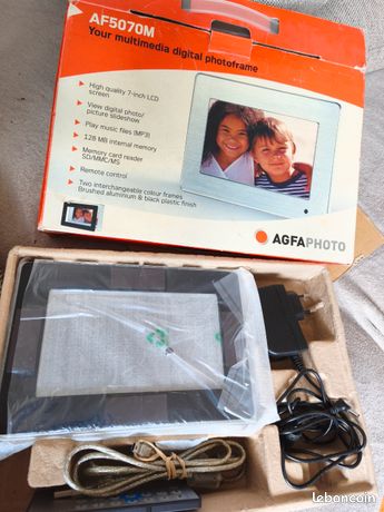 Cadre photo numérique agfa AF5070M - Photo, audio & vidéo