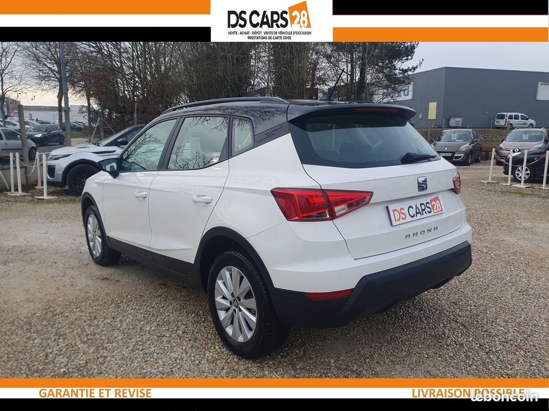 Seat Arona 1,0 tsi/40300kms/Automatique/Android auto/Apple Carplay/Garantie/Réservation&Livraison Possible (image 4)