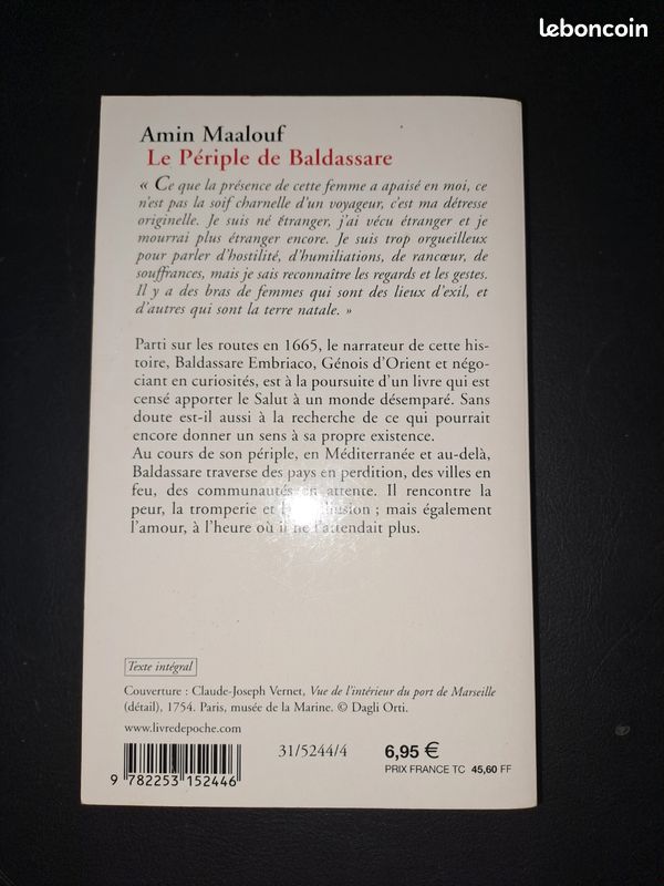 Le périple de Baldassare de Amin Maalouf (image 2)