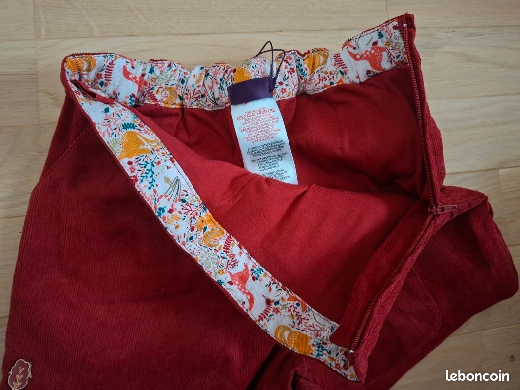 Short en velours 8 ans Sergent Major (image 4)