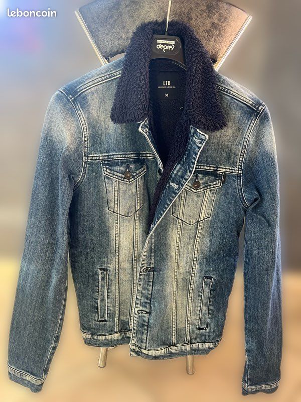 Vends veste en jean doublée (image 1)