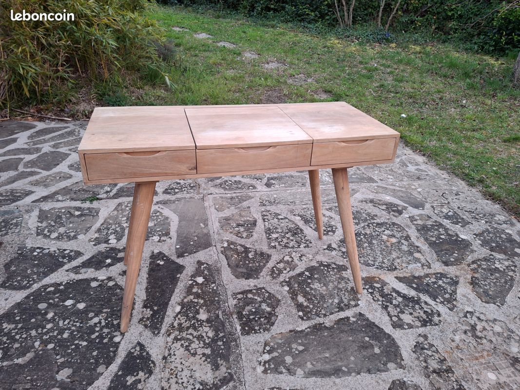 Coiffeuse en manguier massif (image 4)