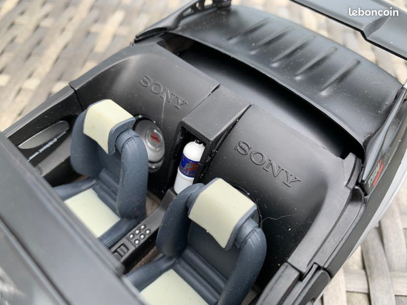 Lot De 2 Sièges Avant Miniatures Norev Pour Peugeot 206 CC 1/18 - Noir - Occasion