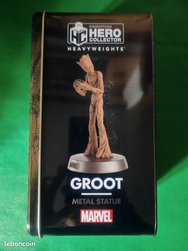 Pendentif 'I Am Groot' Marvel - Acier Inoxydable Argenté - Neuf Avec étiquettes