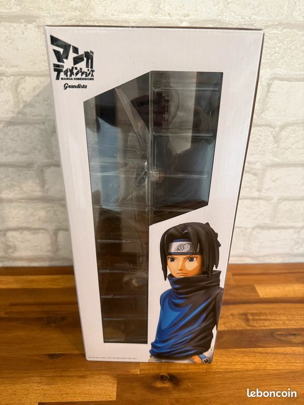 Figura De Sasuke Uchiha #2 De Serie Naruto - Grandista MANGA DIMENSION 24cm De Banpresto Bandai Namco