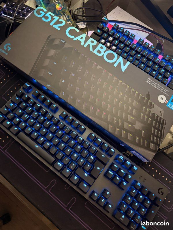 Clavier mécanique Logitech g512 Carbon (image 2)