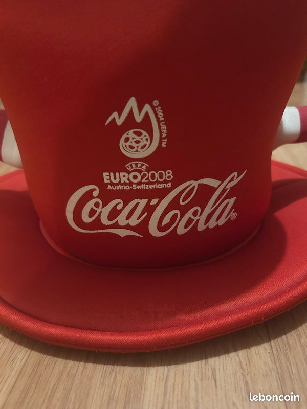 Chapeau de l’euro 2008 suisse Autriche pièce vintage est recherché parfait pour collectionneur (image 2)