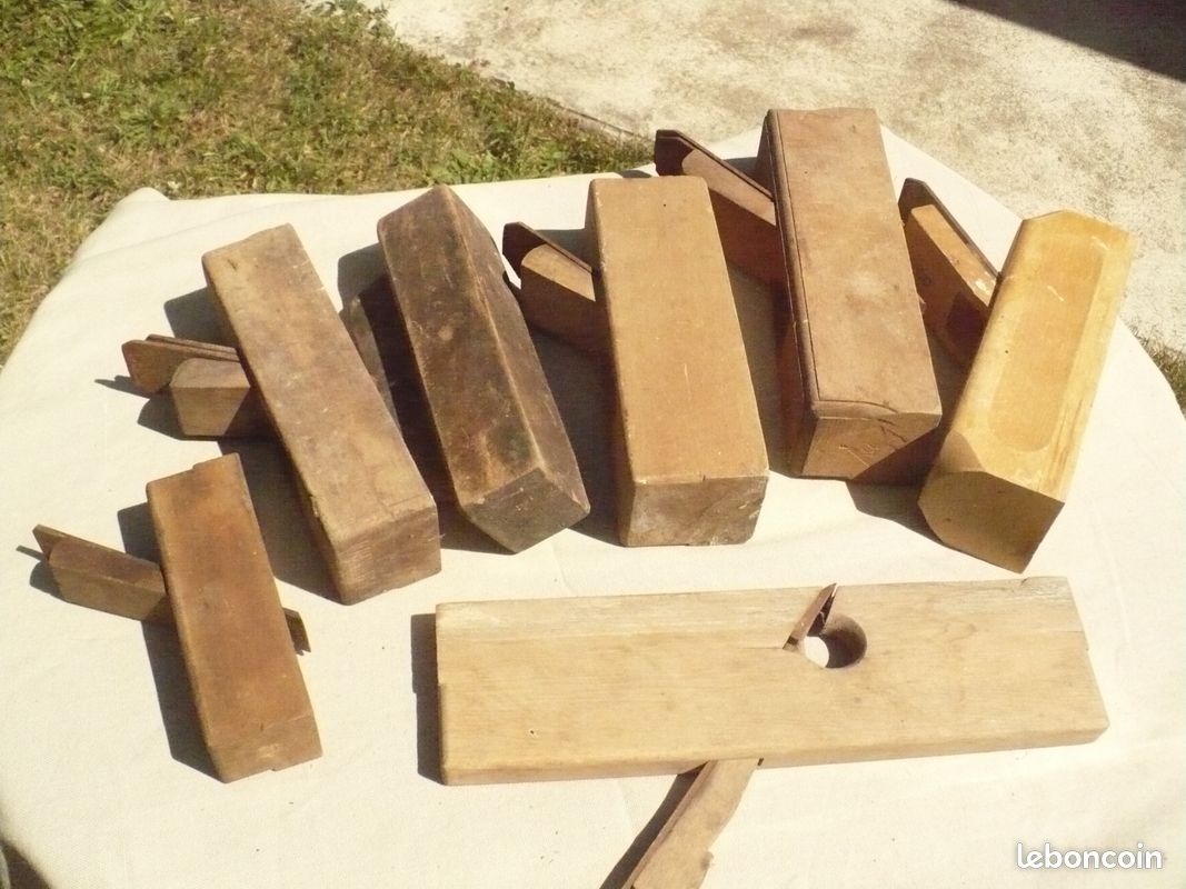 1 lot de rabots en bois (image 2)