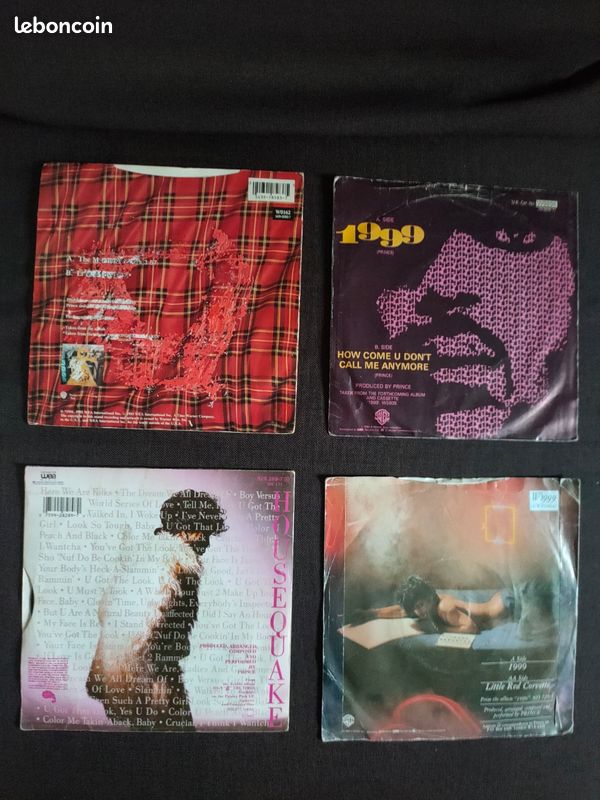 Prince lot 4 x 45 tours (image 2)