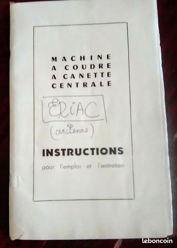 ERIAC Machine à coudre en fonte (image 6)