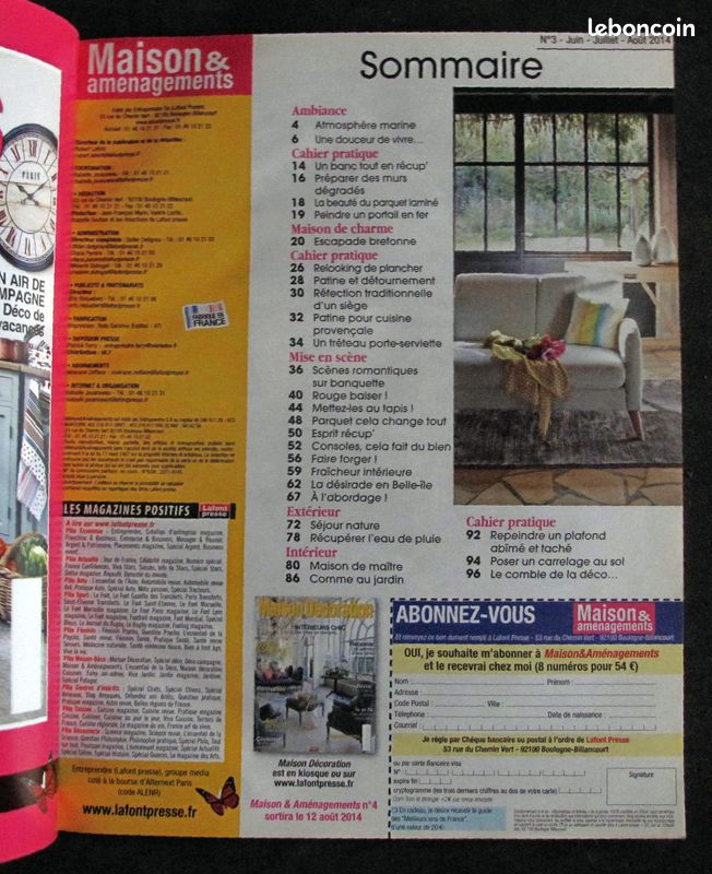 Maison et aménagements N° 3 recup et astuces (image 2)