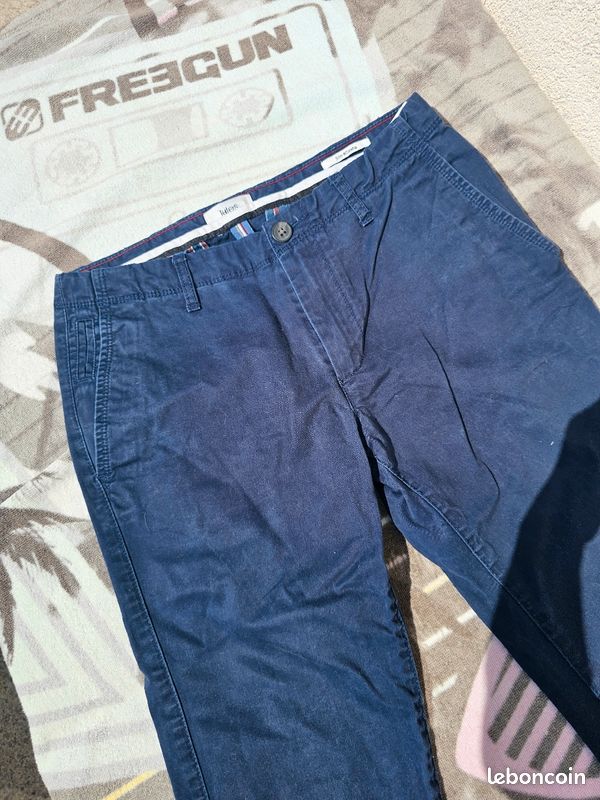 2 pantalons chinos Jules taille S (image 6)
