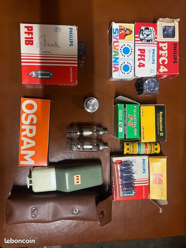 Lot de 6 appareils photo vintage – Polaroid, Kodak, Foca, Diana, Photon (image 6)